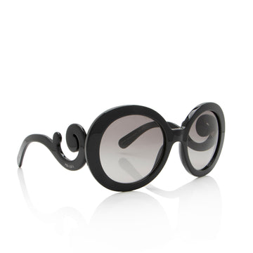 Prada Minimal Baroque Round Sunglasses