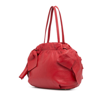 Prada Nappa Bow Satchel