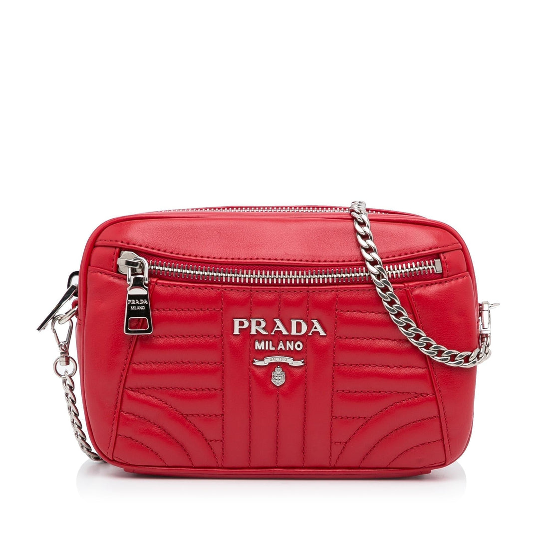 Prada Soft Calf Impunture Diagramme Waist Bag (SHG-KIhUla)