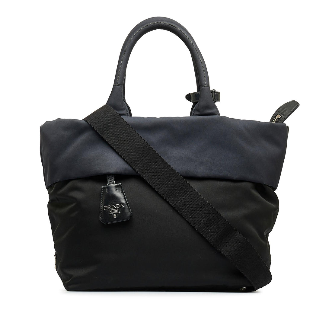 Prada Tessuto Reversible Satchel (SHG-3iPNAe)