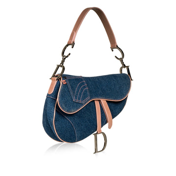 Vintage Saddle Bag - Denim