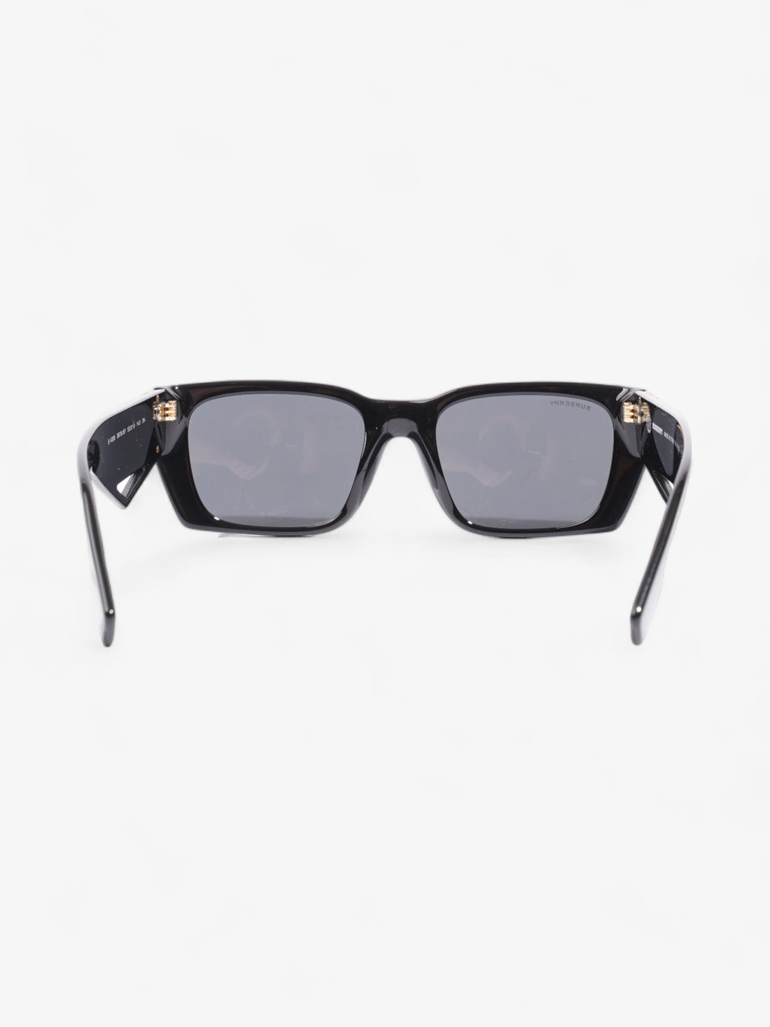 Burberry Rectangle-Frame Sunglasses Black Acetate 140mm