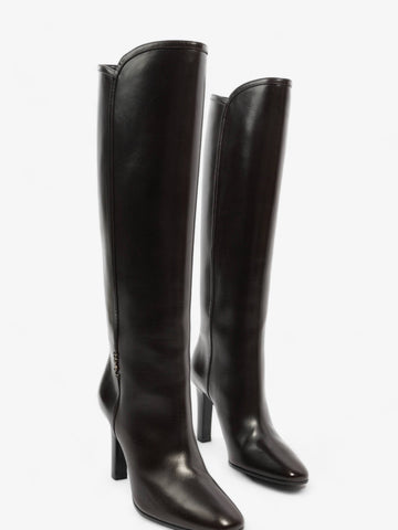 Saint Laurent Boots 110 Black Leather EU 38.5 UK 5.5
