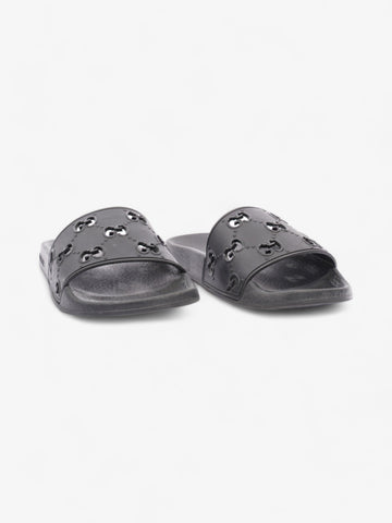 Gucci CS Slides Black Rubber EU 37 UK 4