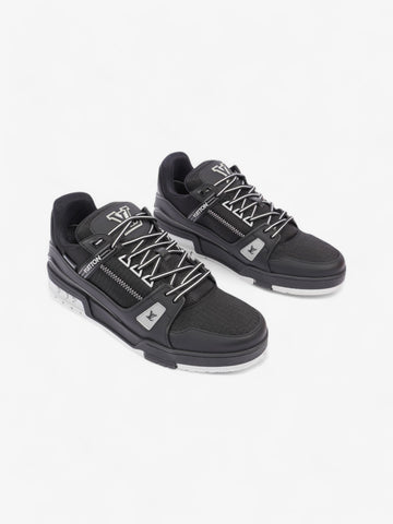 Louis Vuitton LV Trainer Sneakers Black / Grey Mesh EU 43 UK 9