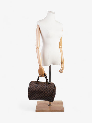 Louis Vuitton Speedy Damier Ebene Coated Canvas 30