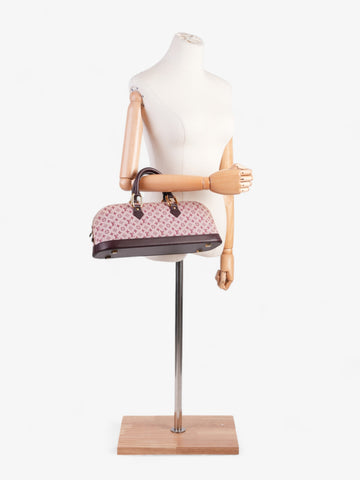 Louis Vuitton Alma Horizontal Cerise Pink Monogram Canvas