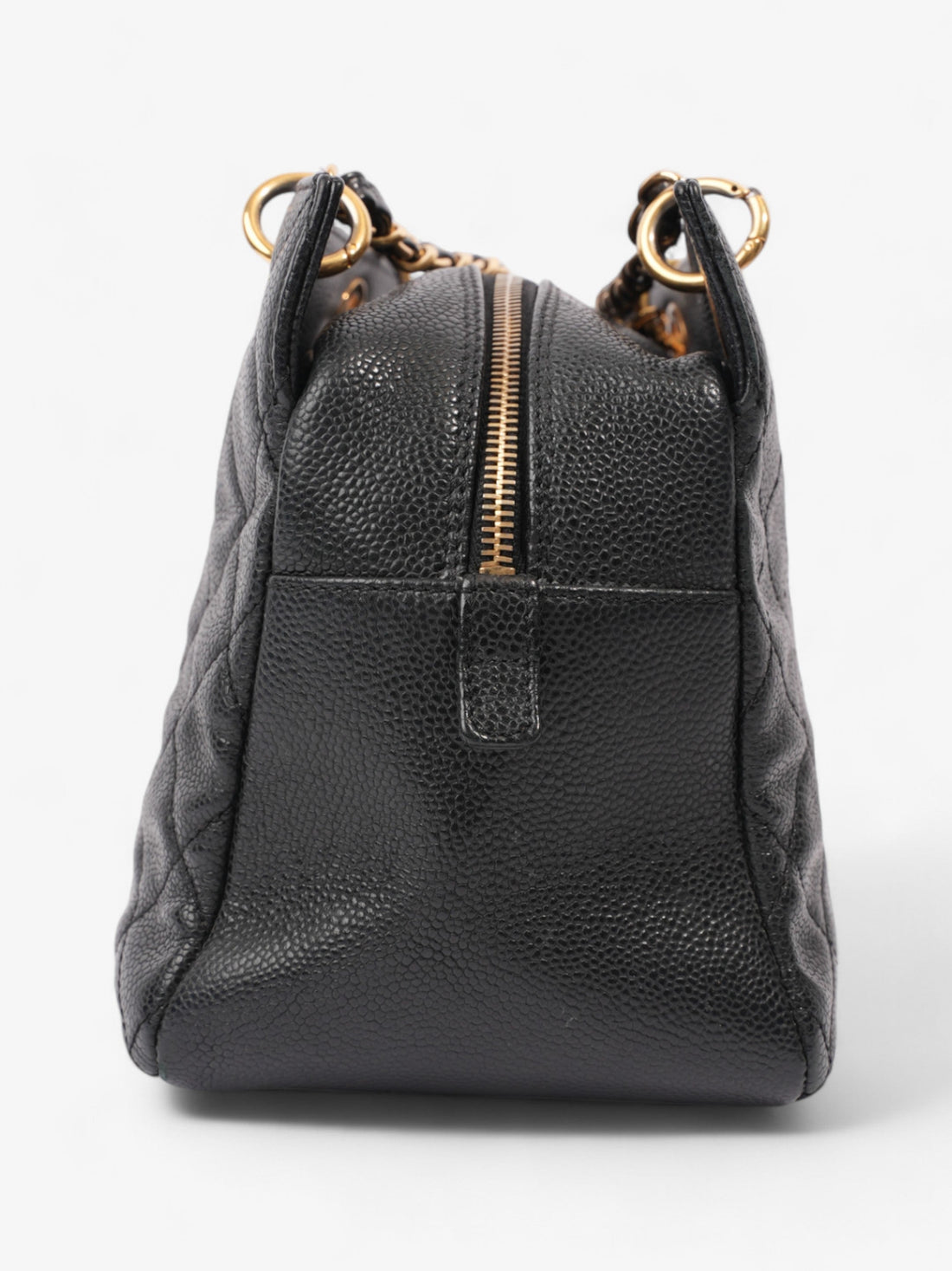 Chanel Timeless Tote Black Caviar Leather Petite