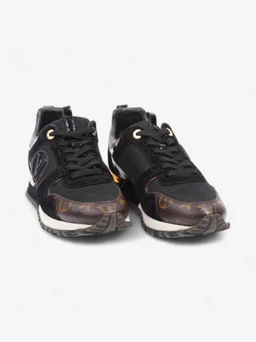 Louis Vuitton Run Away Black / Monogram Suede EU 37.5 UK 4.5