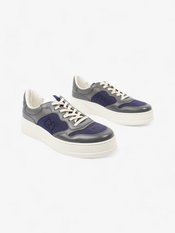 Gucci CS Trainer Navy / Grey / White Leather EU 45 UK 11