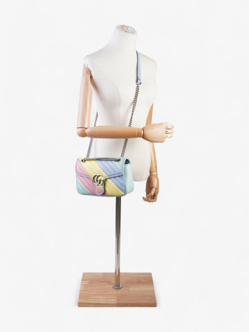 Gucci CS Marmont Pastel Calfskin Leather Small
