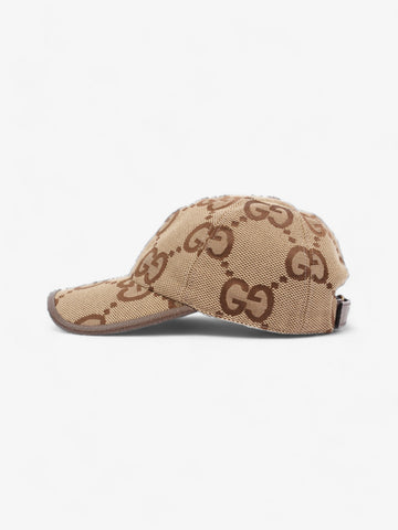 Gucci Jumbo CS Baseball Hat Camel / Ebony Cotton XS