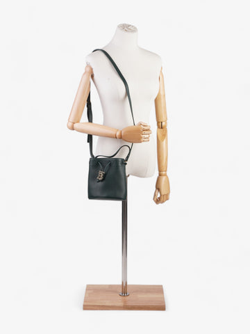 Burberry TB Bucket Bag Vine Green Leather Mini