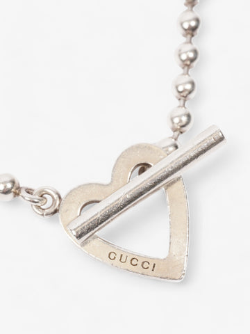 Gucci Heart ToCSle Boule Bracelet Silver Silver Sterling 16