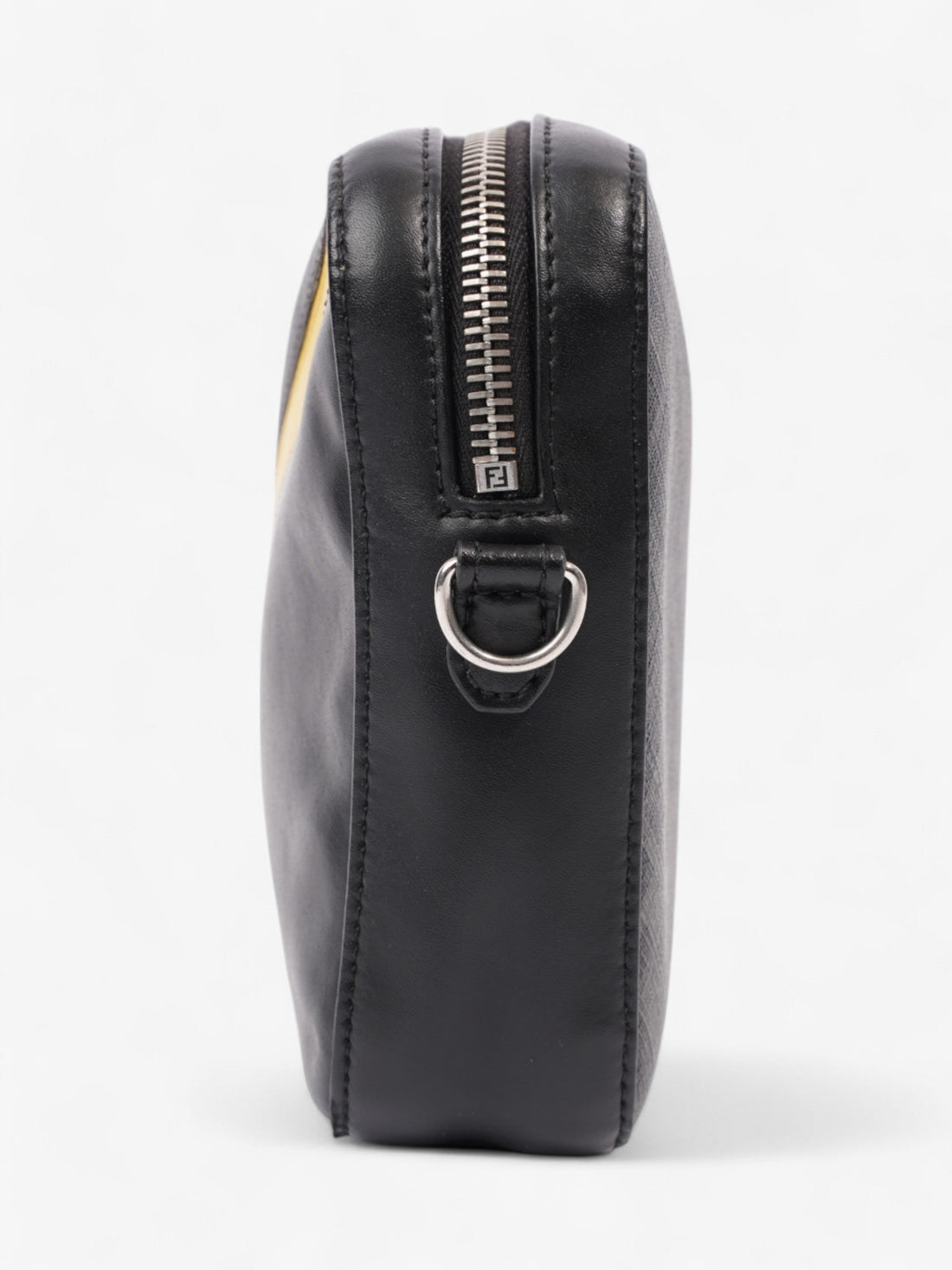 Fendi Camera Bag Black / Grey / Yellow Canvas