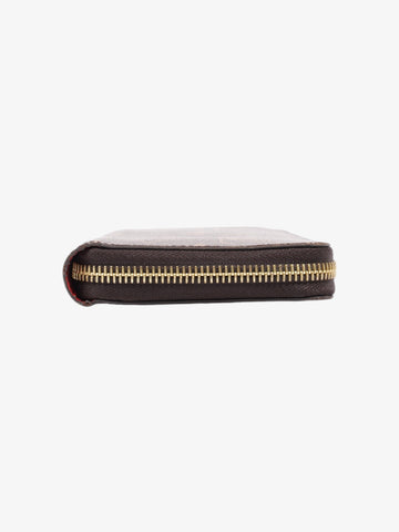 Louis Vuitton Clemence Wallet Monogram Coated Canvas