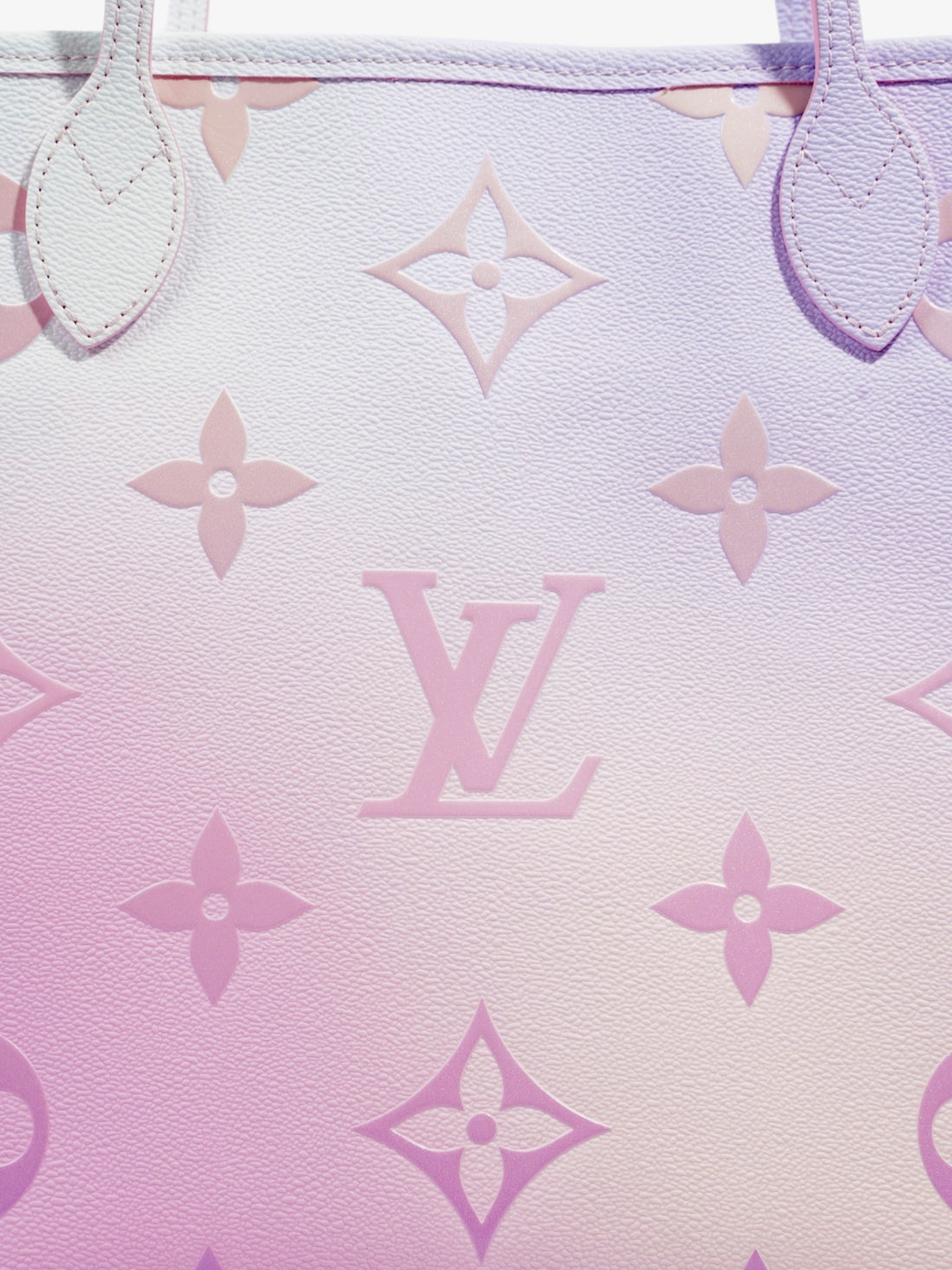 Louis Vuitton Neverfull Sunrise Pastel Empreinte Leather MM