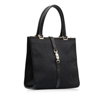 GUCCI VS Canvas Jackie Tote Bag