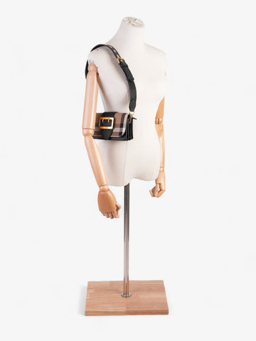 Burberry Madison House Check / Black Canvas