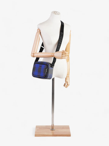 Burberry Paddy Check Blue Canvas