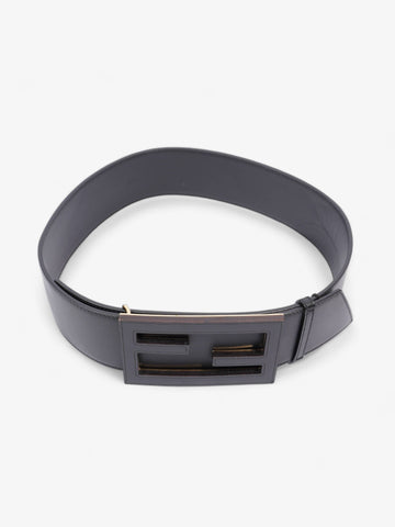 Fendi FF Belt Black Leather 75cm 30"