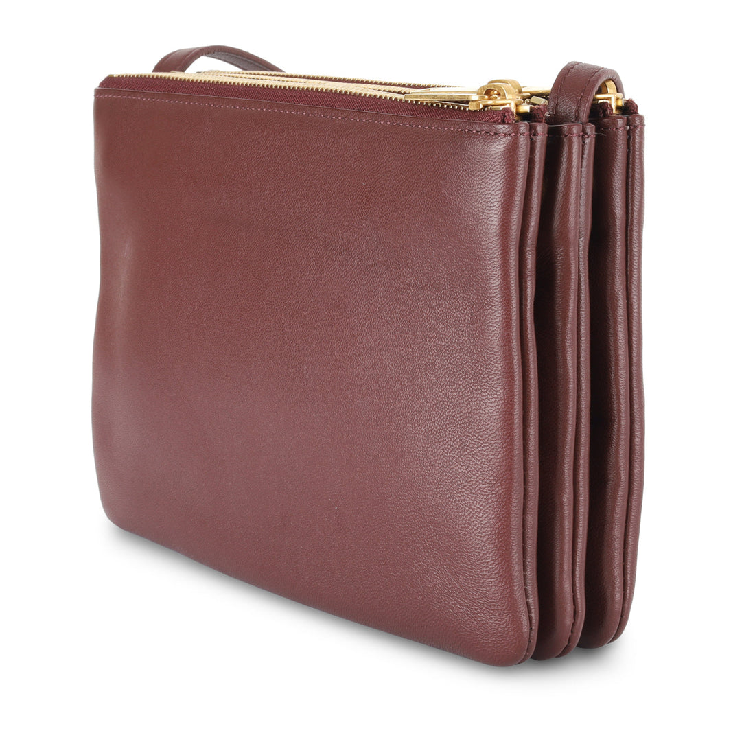 Trio Crossbody - Burgundy