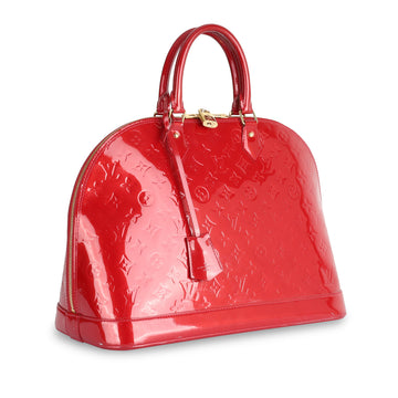Louis Vuitton Alma GM - Red Vernis