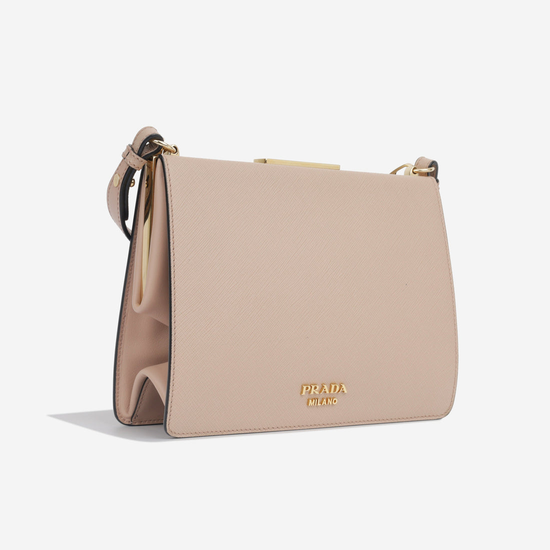 Tiger Saffiano Shoulder Bag