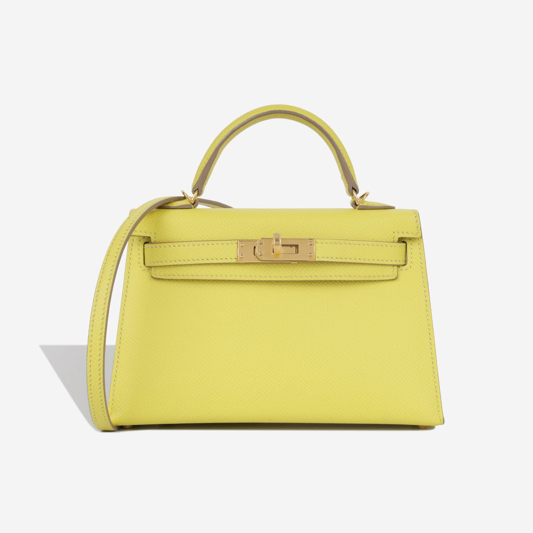 Mini Kelly - Lime Epsom GHW
