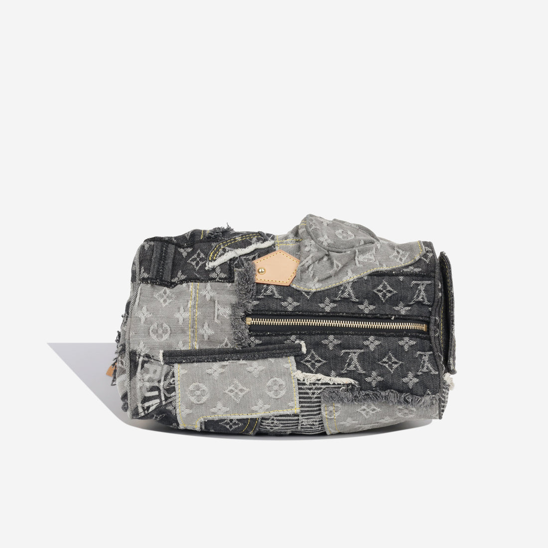 Speedy 30 - Patchwork Denim