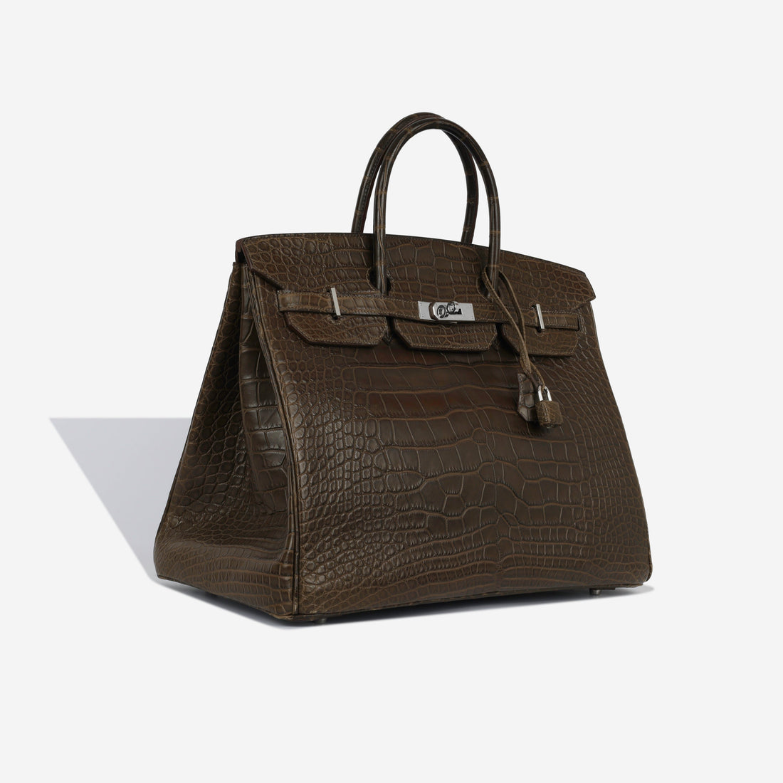 Birkin 40 - Havane Matte Croc