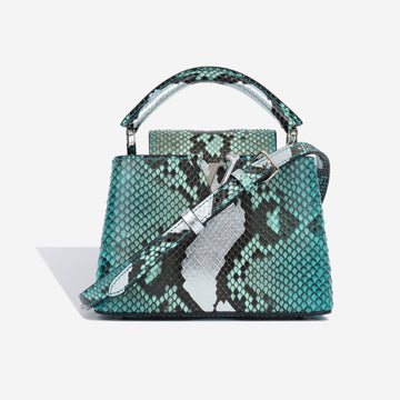 Louis Vuitton Capucines BB - Blue Python
