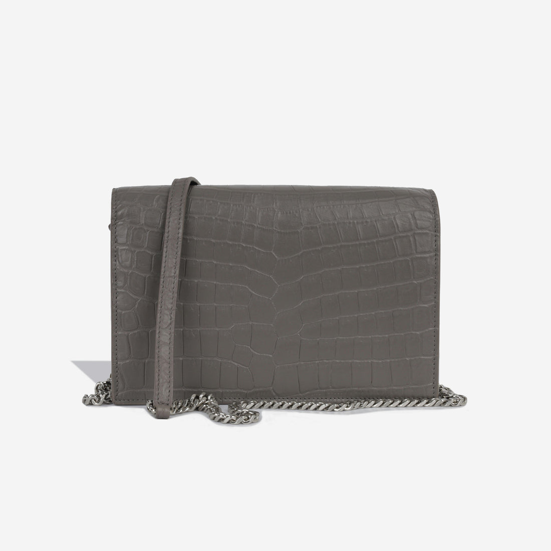Saint Laurent Kate Chain Wallet With Tassel