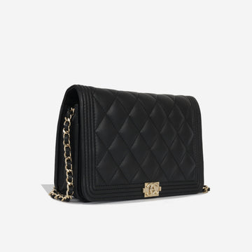 Chanel Boy WOC - Black Lambskin