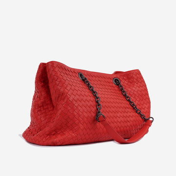 Intrecciato Woven Tote