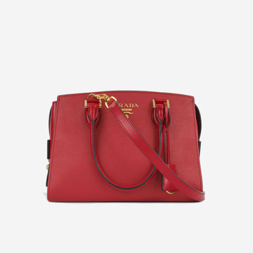 Prada Zip Top Tote