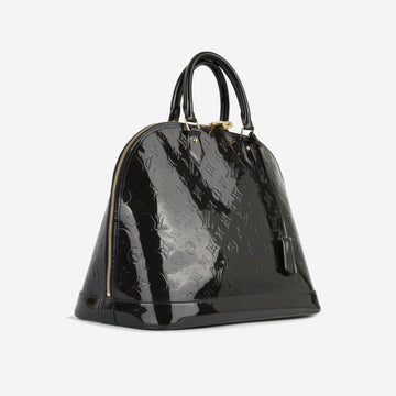Louis Vuitton Alma GM - Black Vernis