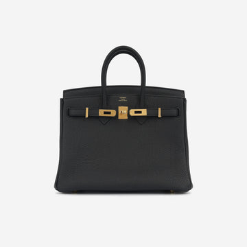 Birkin 25 - Noir Togo
