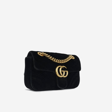 Mini Marmont - Black Velvet