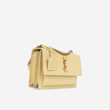 Saint Laurent Medium Sunset - Cream ECS