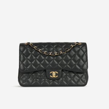Chanel Chanel - Classic Flap Bag - Jumbo - Black Caviar GHW - 2017 -