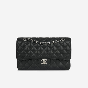 Chanel - Medium Classic Flap - Black Caviar SHW - 2008/09 -