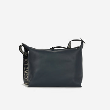 Loewe Loewe - Cubi Crossbody - Navy Blue Calfskin SHW -
