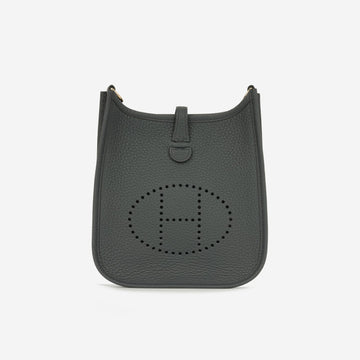 Hermès - Evelyne TPM - Gris Misty Clemence PBHW - 2024 - Brand New