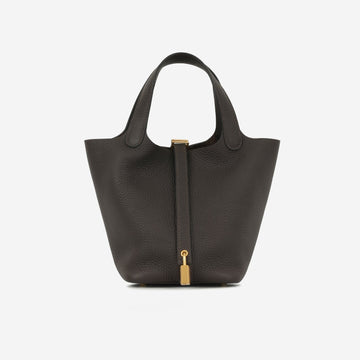 Hermès - Picotin 18 - Macassar Clemence GHW -  - 2023