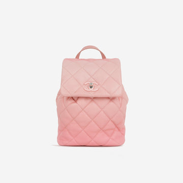 Chanel - My Everything Backpack - Pink Ombre Caviar SHW -