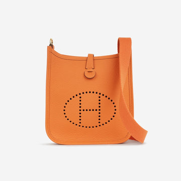 Hermès - Evelyne TPM - Orange Clemence GHW - Brand New - 2024