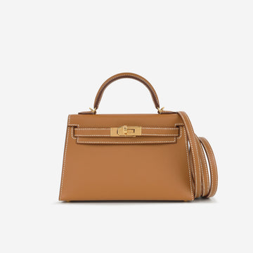 Hermès Mini Kelly - Gold Epsom