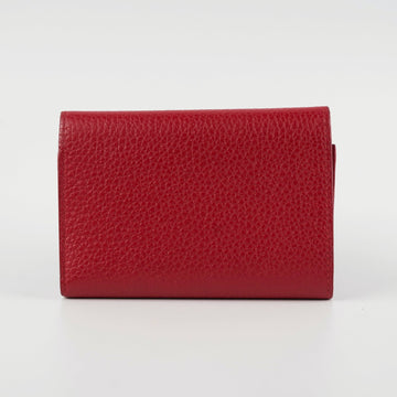 Louis Vuitton Capucines Compact Wallet Red