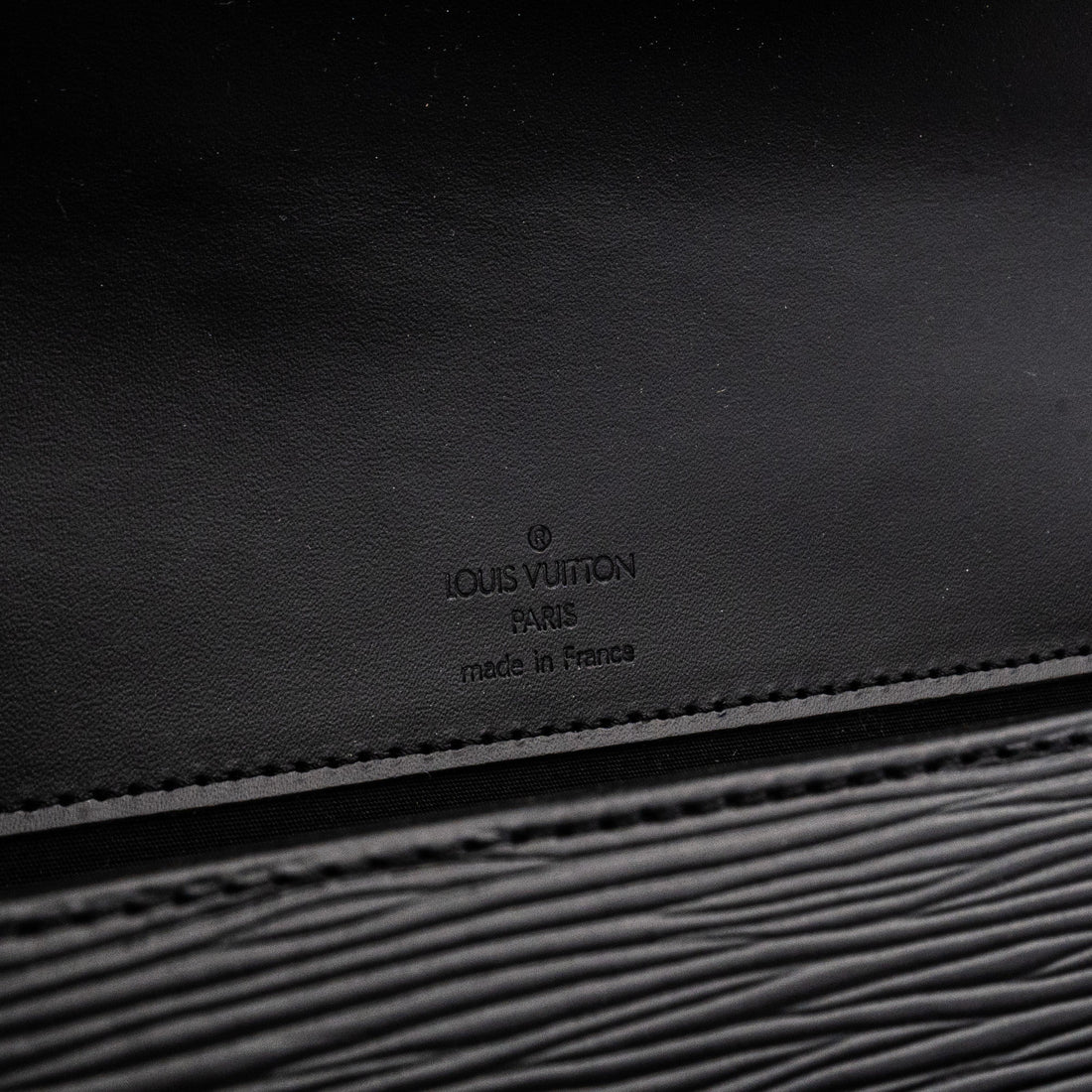 Louis Vuitton Dinard Black Epi Shoulder Bag